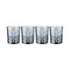 4x Gläser Aus Kristallglas 300ml CRYSTAL CLUB In Dunkelgrau -Einrichtungsserien Geschäft butlers 4x glaser aus kristallglas 300ml crystal club in dunkelgrau