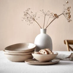 4x Schale 390ml FINCA In Beige -Einrichtungsserien Geschäft butlers 4x schale 390ml finca in beige 5