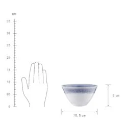 4x Schale 640ml ATLANTIS In Blau 5 4x Schale 640ml ATLANTIS In Blau -Einrichtungsserien Geschäft butlers 4x schale 640ml atlantis in blau 3