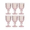 6x Weingläser 230ml VICTORIAN In Rosa 1 6x Weingläser 230ml VICTORIAN In Rosa -Einrichtungsserien Geschäft butlers 6x weinglaser 230ml victorian in rosa