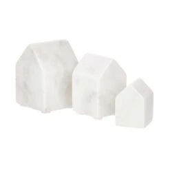 Deko-Haus L 6 X H 9cm BLOCKHOUSE In Weiß -Einrichtungsserien Geschäft butlers deko haus l 6 x h 9cm blockhouse in weiss 6