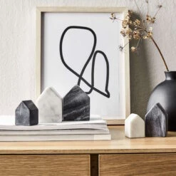 Deko-Haus L 6 X H 9cm BLOCKHOUSE In Weiß -Einrichtungsserien Geschäft butlers deko haus l 6 x h 9cm blockhouse in weiss 8