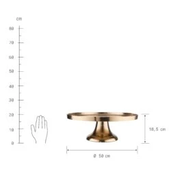 Deko-Teller Mit Fuß Ø50cm BANQUET In Gold 4 Deko-Teller Mit Fuß Ø50cm BANQUET In Gold -Einrichtungsserien Geschäft butlers deko teller mit fuss o50cm banquet in gold 3