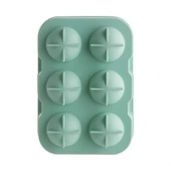 Eiswürfelform XXL 6 Eisbälle COOL DOWN In Salbei -Einrichtungsserien Geschäft butlers eiswurfelform xxl 6 eisballe cool down in salbei 3