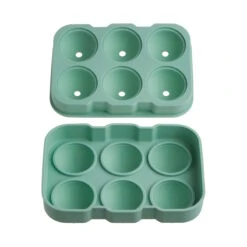 Eiswürfelform XXL 6 Eisbälle COOL DOWN In Salbei -Einrichtungsserien Geschäft butlers eiswurfelform xxl 6 eisballe cool down in salbei 4