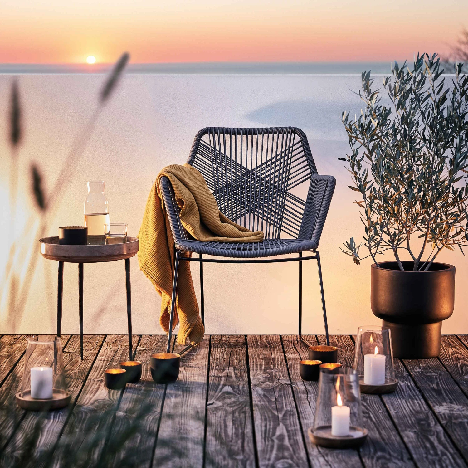 Gartensessel CORDÉE in Dunkelgrau Gartensessel CORDÉE In Dunkelgrau -Einrichtungsserien Geschäft butlers gartensessel cordee in dunkelgrau 1