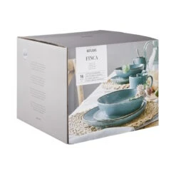 Geschirr-Set 16-tlg. FINCA In Blau -Einrichtungsserien Geschäft butlers geschirr set 16 tlg finca in blau 2