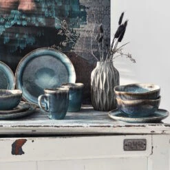 Geschirr-Set 16-tlg. HILDA In Dunkelblau 21 Geschirr-Set 16-tlg. HILDA In Dunkelblau -Einrichtungsserien Geschäft butlers geschirr set 16 tlg hilda in dunkelblau 19