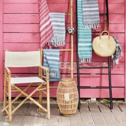 Hamamtuch L 170 X B 90cm SURFSIDE In Rot -Einrichtungsserien Geschäft butlers hamamtuch l 170 x b 90cm surfside in rot 4