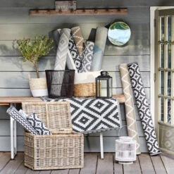 In- & Outdoor-Läufer Mosaik L 140 X B 70cm COLOUR CLASH In Grau -Einrichtungsserien Geschäft butlers in and outdoor laufer mosaik l 140 x b 70cm colour clash in grau 6