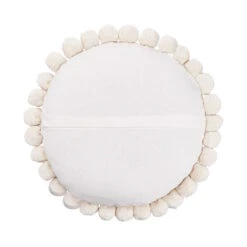 Kissen Ø45cm DAISY In Weiß 4 Kissen Ø45cm DAISY In Weiß -Einrichtungsserien Geschäft butlers kissen o45cm daisy in weiss 2