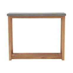 Konsole Mit Zementplatte CONCRETE In Natur-Grau -Einrichtungsserien Geschäft butlers konsole mit zementplatte concrete in natur grau 2