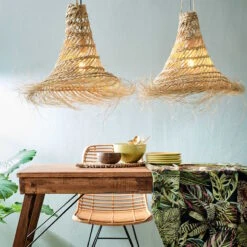 Lampenschirm Höhe 40cm BOMAS In Natur -Einrichtungsserien Geschäft butlers lampenschirm hohe 40cm bomas in natur 8