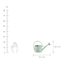 Mini-Gießkanne 1,5l ZINC In Pastellgrün 4 Mini-Gießkanne 1,5l ZINC In Pastellgrün -Einrichtungsserien Geschäft butlers mini giesskanne 1 5l zinc in pastellgrun 2