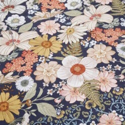 Picknickdecke L 175 X B 154cm BETWEEN FLOWERS In Dunkelblau -Einrichtungsserien Geschäft butlers picknickdecke l 175 x b 154cm between flowers in dunkelblau 6