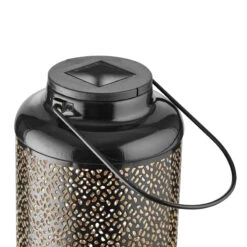 Solar-Laterne H 24cm SOLANA In Schwarz-Gold 5 Solar-Laterne H 24cm SOLANA In Schwarz-Gold -Einrichtungsserien Geschäft butlers solar laterne h 24cm solana in schwarz gold 3