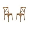 Stuhl 2er-Set Natur CROSS COUNTRY In Braun -Einrichtungsserien Geschäft butlers stuhl 2er set natur cross country in braun