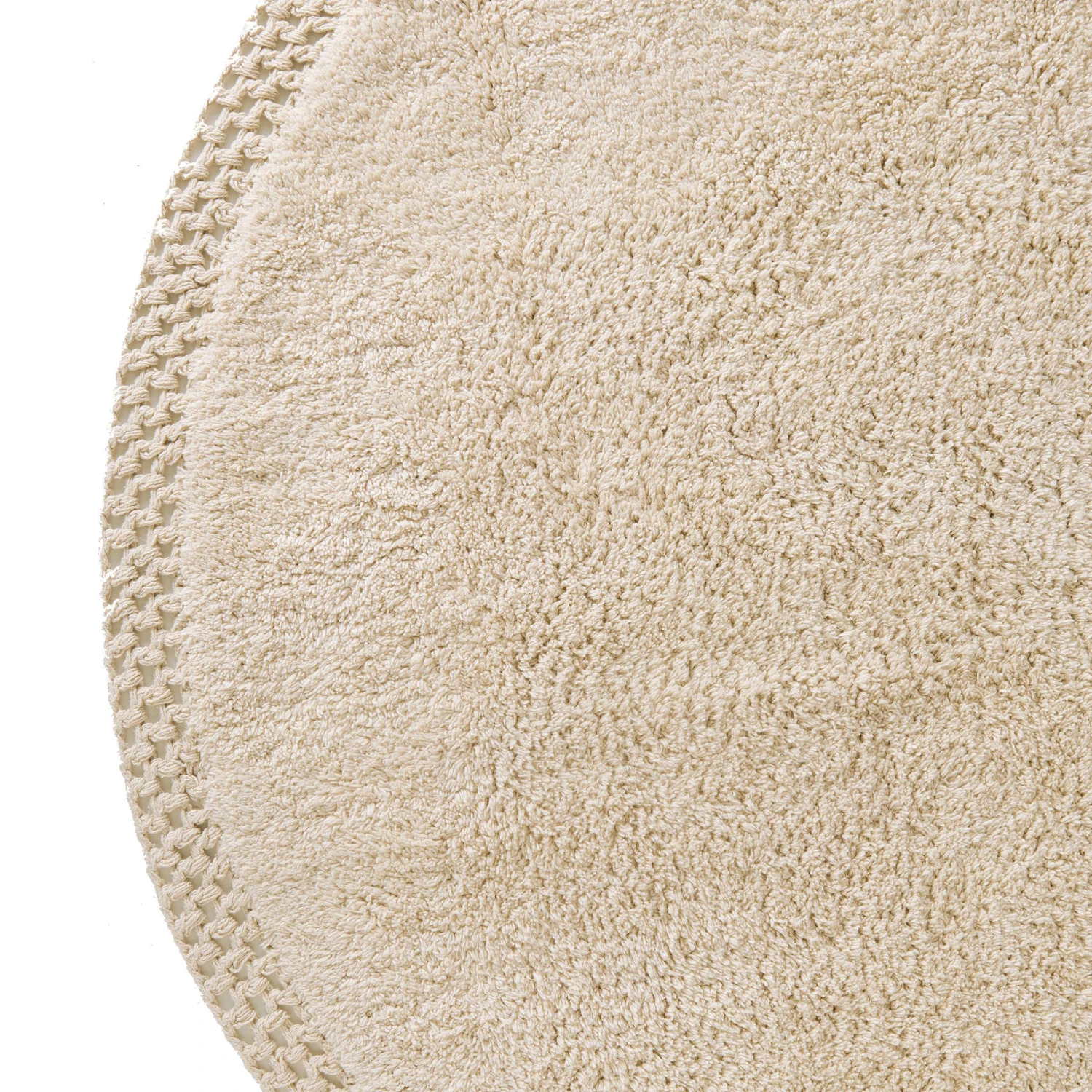 Teppich Hochflor mit Makramé Ø120cm BOHO LOUNGE in Beige Teppich Hochflor Mit Makramé Ø120cm BOHO LOUNGE In Beige -Einrichtungsserien Geschäft butlers teppich hochflor mit makrame o120cm boho lounge in beige 5