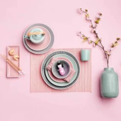 Vase 23cm HANAMI In Pastellgrün -Einrichtungsserien Geschäft butlers vase 23cm hanami in pastellgrun 2