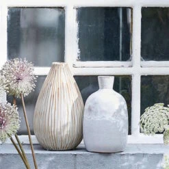 Einrichtungsserien Geschäft -Einrichtungsserien Geschäft butlers vase hohe 25cm sandy in creme 1