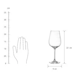 Weinglas 480 Ml DON`T ASK In Transparent -Einrichtungsserien Geschäft butlers weinglas 480 ml don t ask in transparent 4