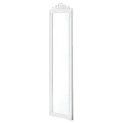 Standspiegel Arezzo In Weiß (H)160cm (B)5cm (L)40cm -Einrichtungsserien Geschäft en casa standspiegel arezzo in weiss h 160cm b 5cm l 40cm 2