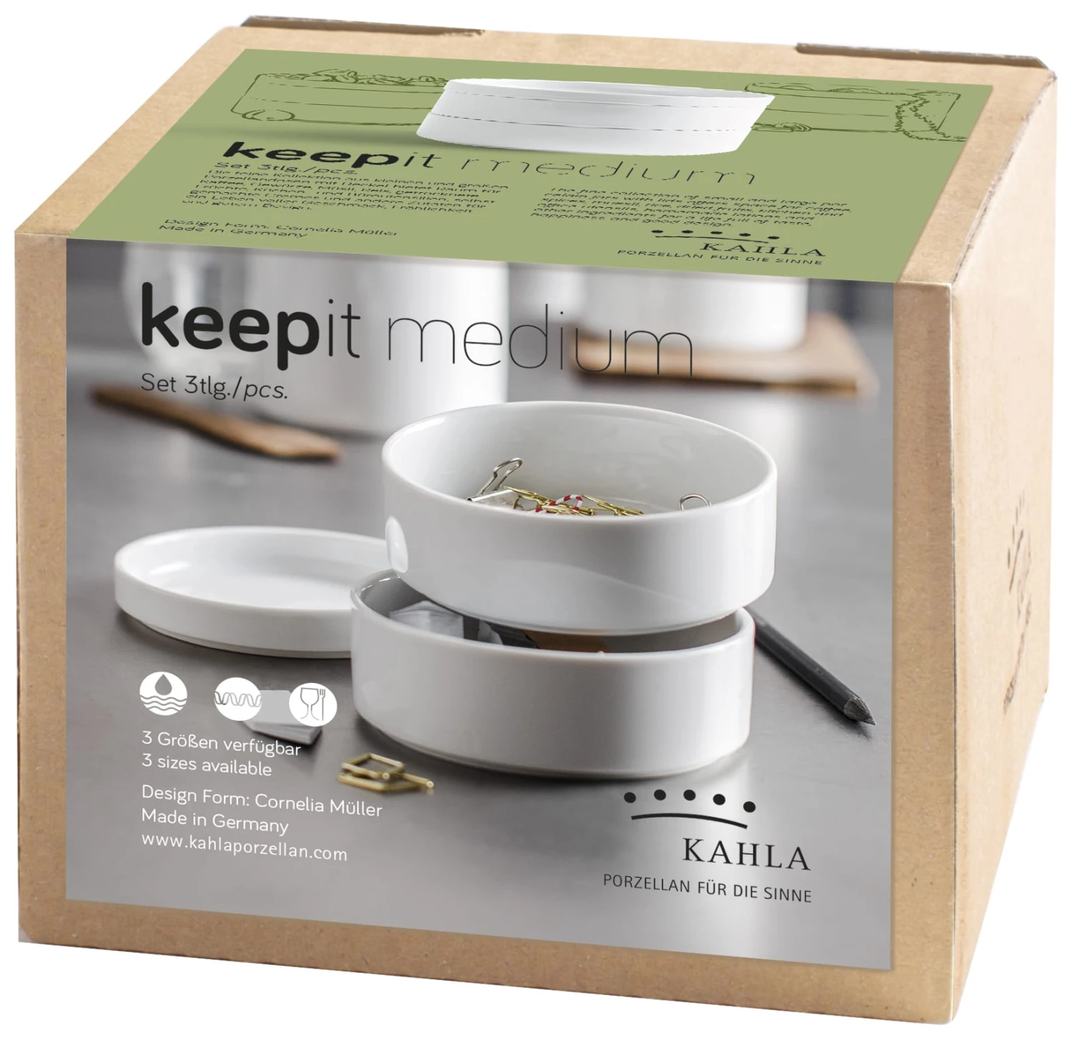 keepit medium 3 tlg. Aufbewahrungsdose Keepit Medium 3 Tlg. Aufbewahrungsdose -Einrichtungsserien Geschäft kahla keepit medium 3 tlg aufbewahrungsdose 4