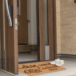 Fußmatte Kekse Dabei? Eintritt Frei! In Natur/Schwarz - 40 X 60 Cm -Einrichtungsserien Geschäft relaxdays fussmatte kekse dabei eintritt frei in natur schwarz 40 x 60 cm 2