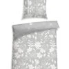 Schiesser Renforcé-Bettwäsche-Set "Fleur" In Grau -Einrichtungsserien Geschäft schiesser renforce bettwasche set fleur in grau