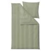 Bettwäsche Classic Stripe 135x200cm In Olive -Einrichtungsserien Geschäft sodahl bettwasche classic stripe 135x200cm in olive