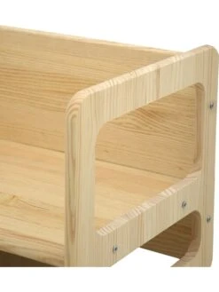 Bank "Montessori" In Natur - (B)75 X (H)39 X (T)39 Cm -Einrichtungsserien Geschäft the wild hug bank montessori in natur b 75 x h 39 x t 39 cm 2