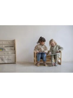 Bank "Montessori" In Natur - (B)75 X (H)39 X (T)39 Cm -Einrichtungsserien Geschäft the wild hug bank montessori in natur b 75 x h 39 x t 39 cm 3