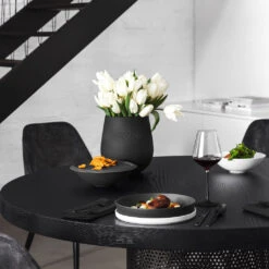 Einrichtungsserien Geschäft -Einrichtungsserien Geschäft villeroy and boch vase carre gross manufacture collier noir in schwarz 1